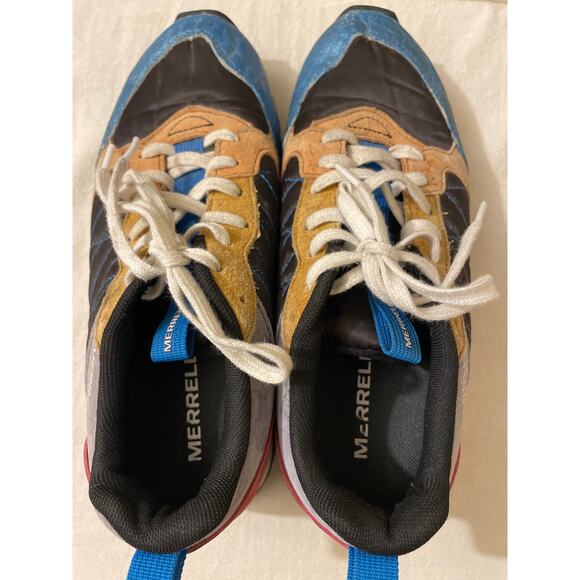 Merrell Women's Size 7.5 Alpine‎ J62546 Colorblock Sneaker Hiking Suede Retro - Picture 5 of 8